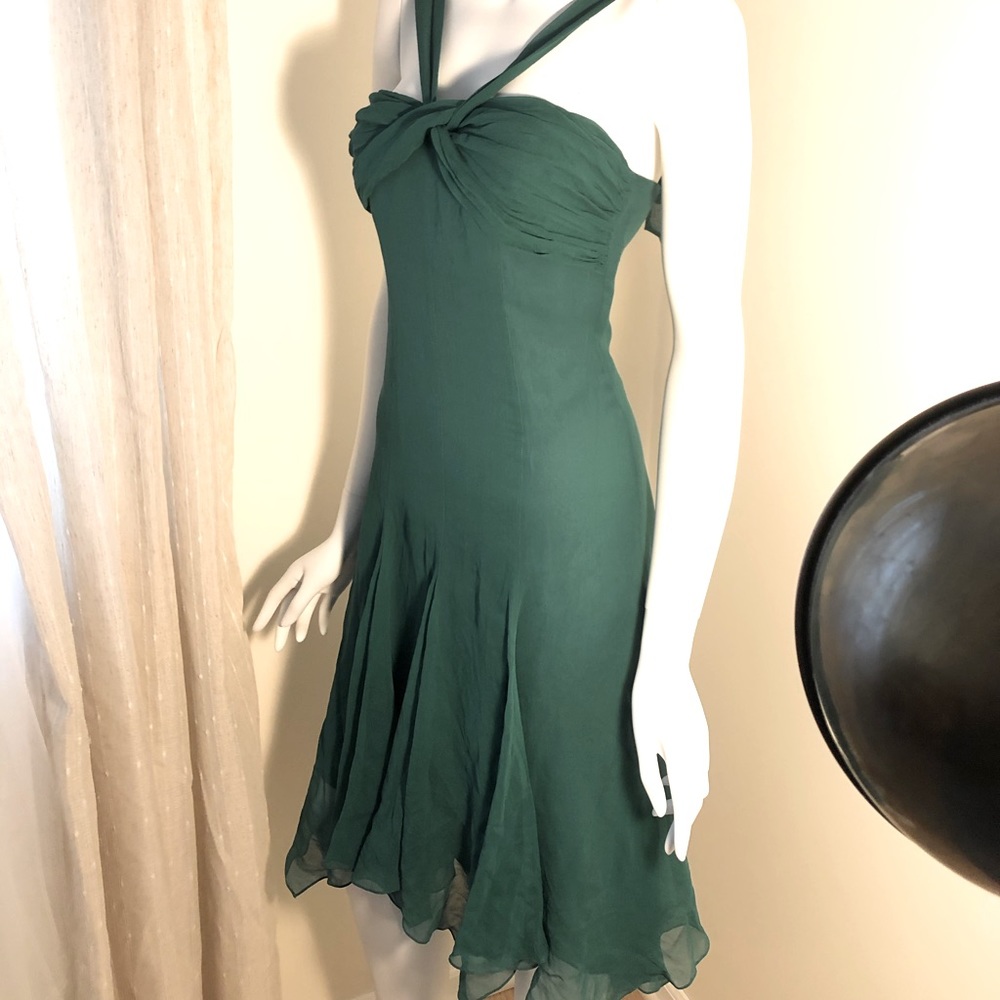 BCBG  MAXAZRIA SILK COCKTAIL DRESS Size 2